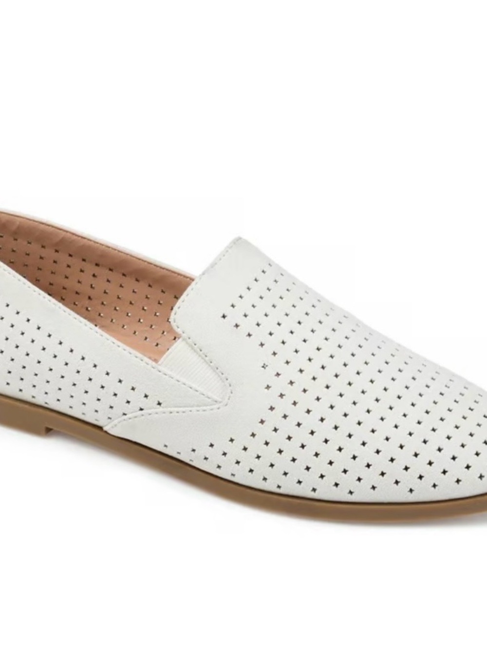 Women’s Journee Lucie Loafer, White, Size 9, NWOB